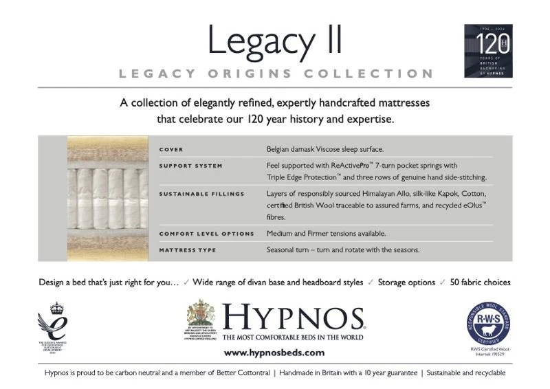 Hypnos Legacy Origins 2 Divan